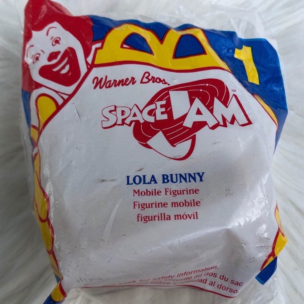 Space Jam 1996 Lola Bunny Mcdonalds Toy